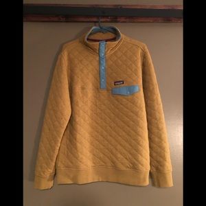 patagonia organic cotton quilt snap-t pullover